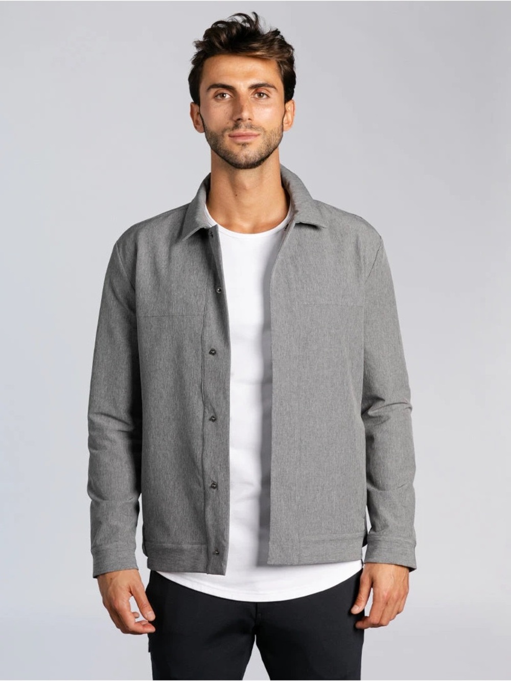 BYLT Basics Gray Lightweight District Jacket